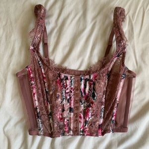 Victoria secret pink corset